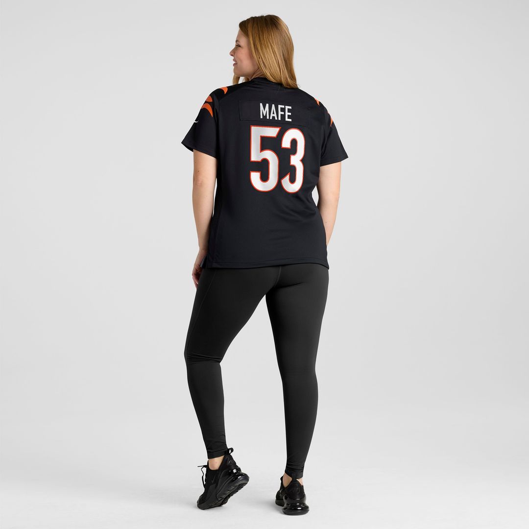 Boye Mafe Cincinnati Bengals Nike Women's Team Game Jersey - Black