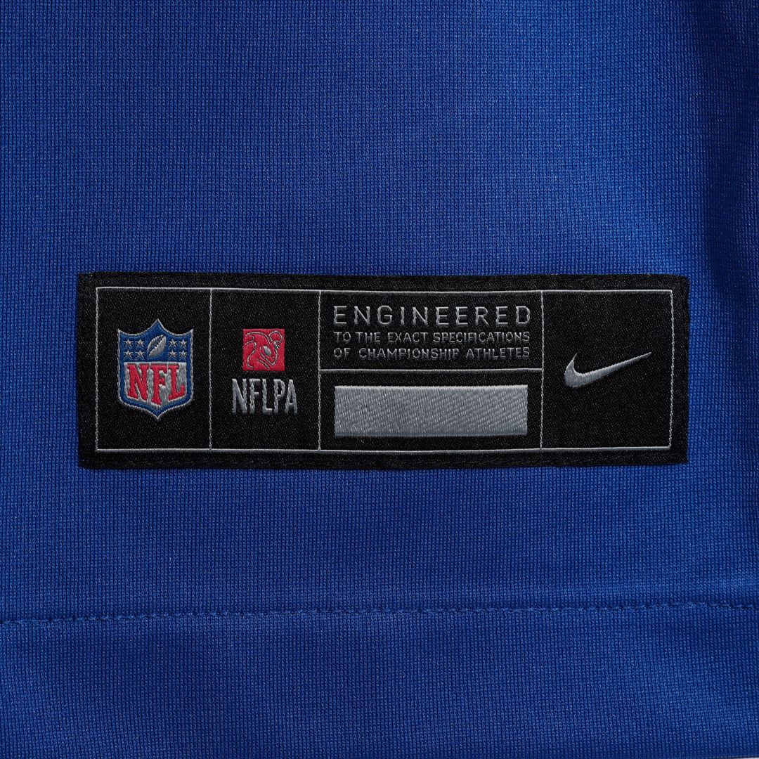Marcus Mbow New York Giants Nike Team Game Jersey - Royal