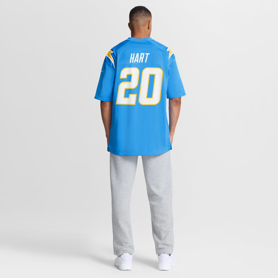 Cam Hart Los Angeles Chargers Nike Team Game Jersey - Powder Blue