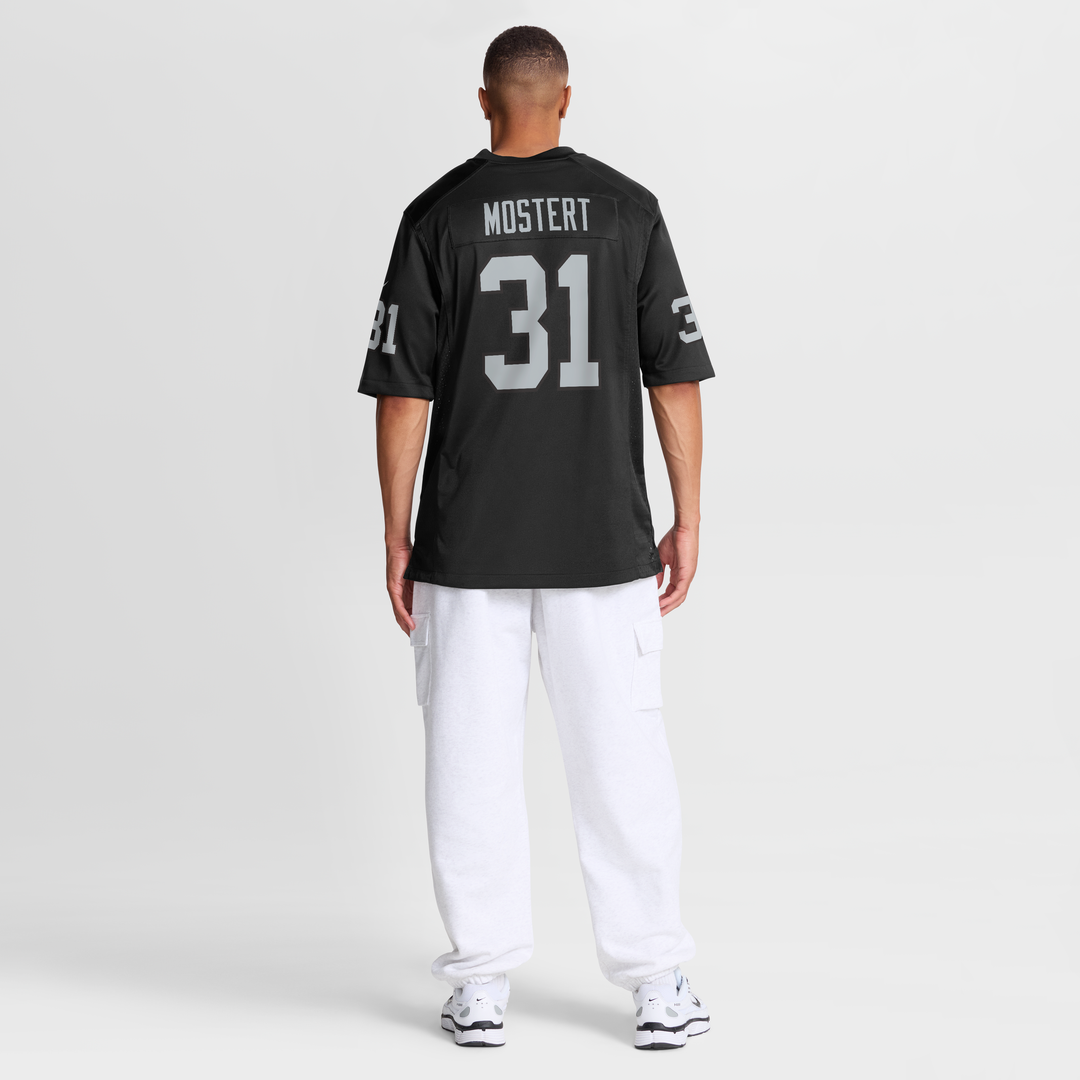 Raheem Mostert Las Vegas Raiders Nike Team Game Jersey - Black