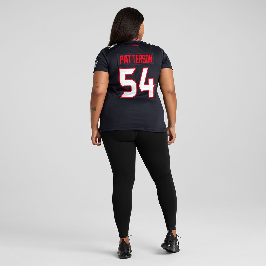 Jarrett Patterson Houston Texans Nike Women's Team Game Jersey - Navy