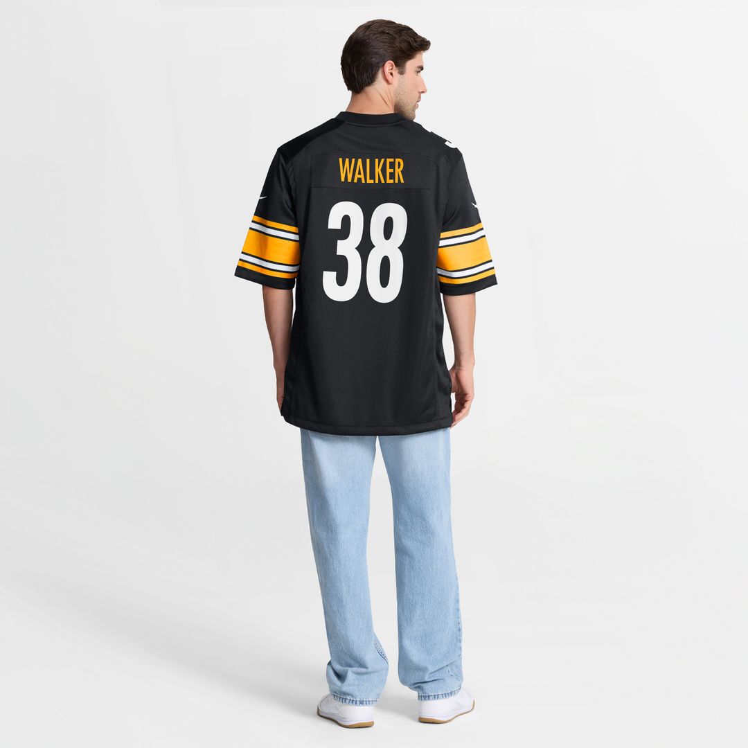 Mykal Walker Pittsburgh Steelers Nike Team Game Jersey - Black