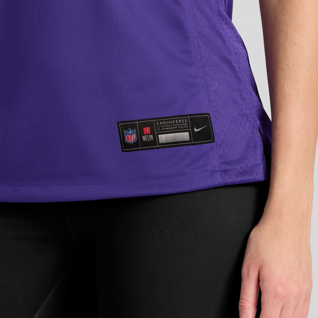 Jordan Mason Minnesota Vikings Nike Women's Team Game Jersey - Purple