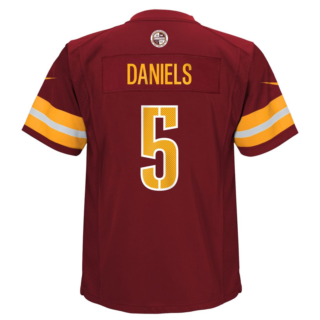 Jayden Daniels Washington Commanders Nike Infant Team Player Game Jersey - Burgundy