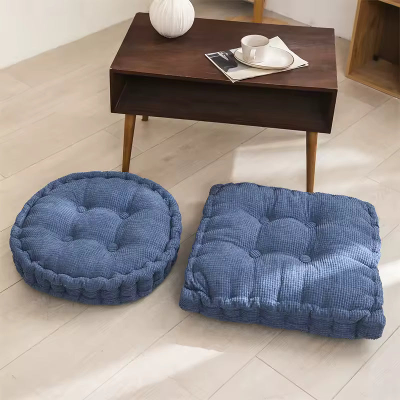 1 PC Degrees of Comfort Meditation Floor Pillow, Cushion,Square Large Pillows Seating for Adults, Tufted Thick Floor Cushion for