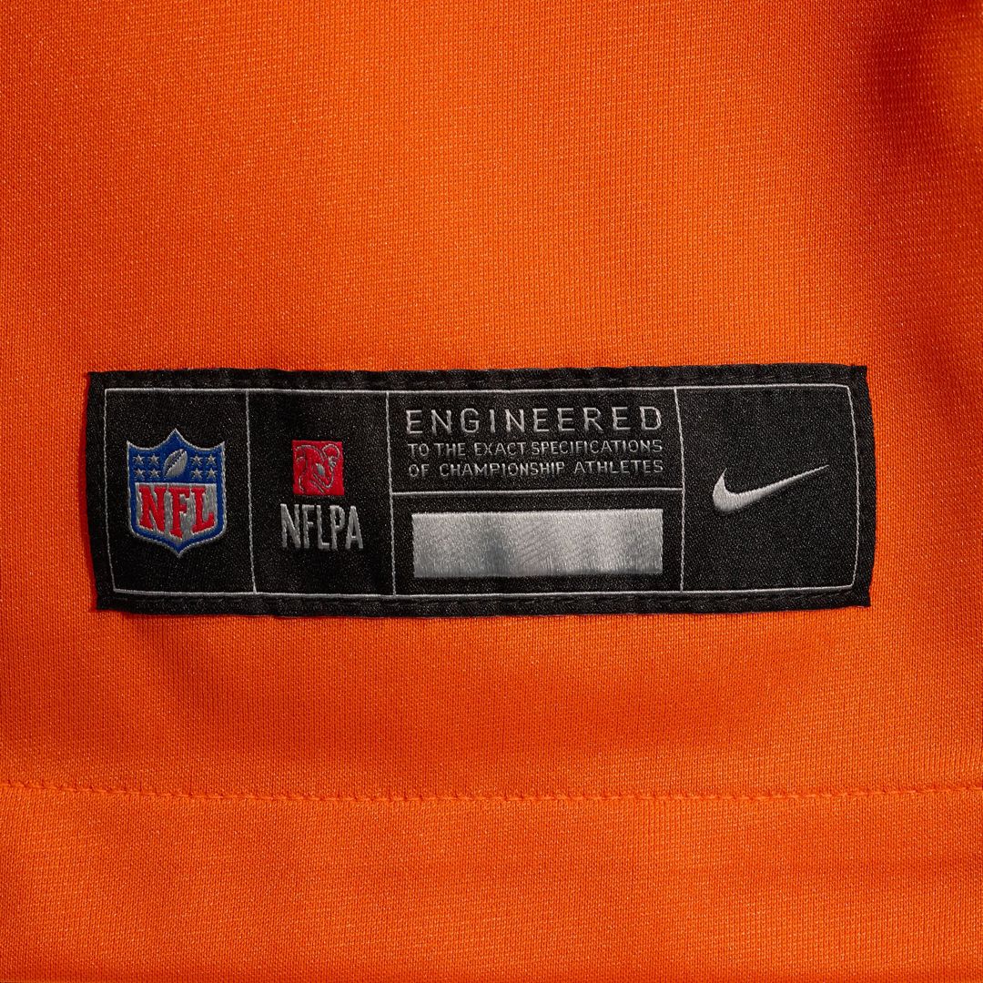 Bo Nix Denver Broncos Nike Mile High Collection 1977 Throwback Player Game Jersey - Orange