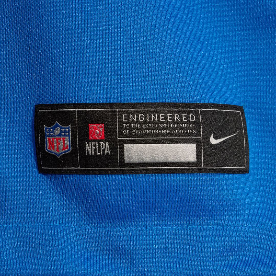 Damone Clark Detroit Lions Nike Team Game Jersey - Blue