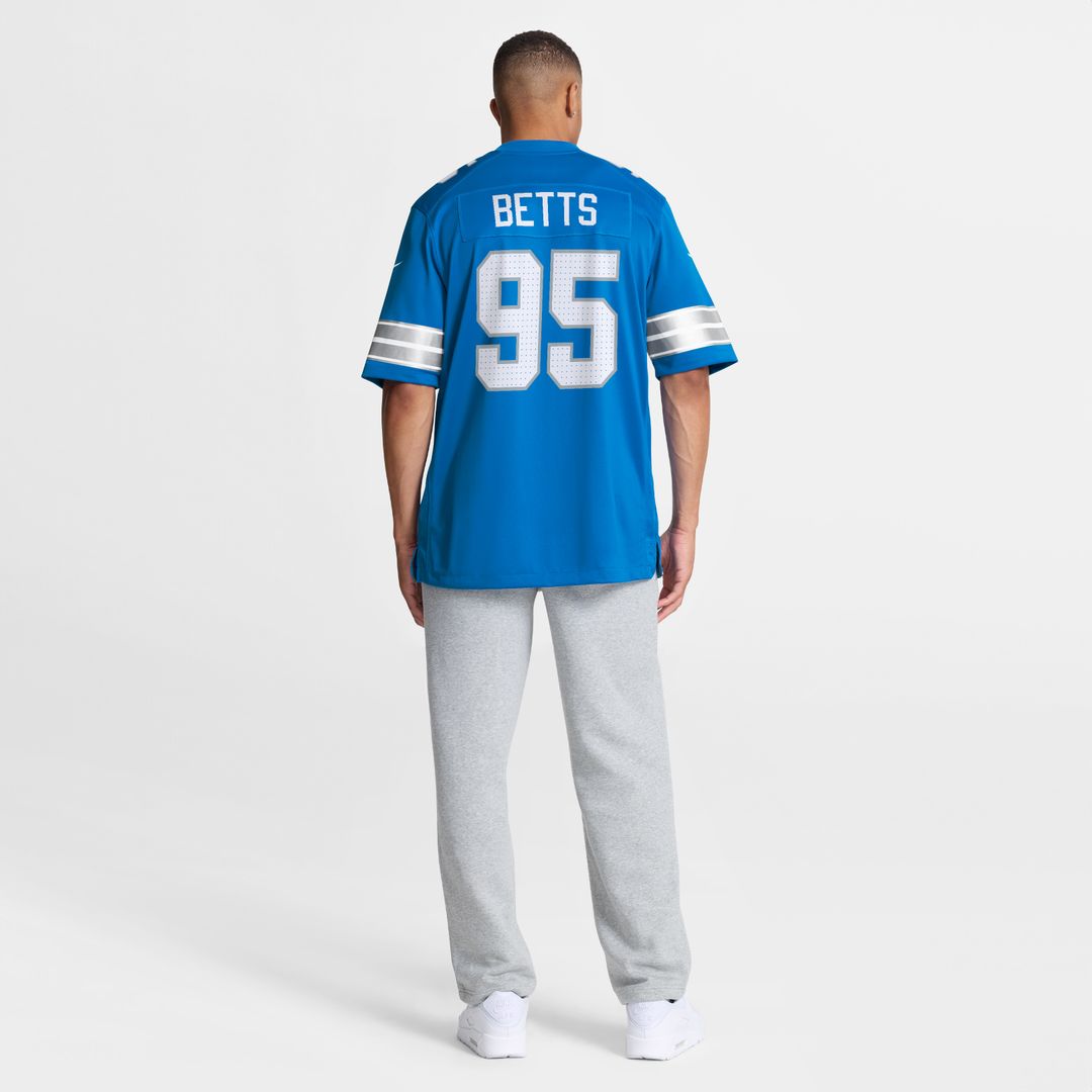 Mathieu Betts Detroit Lions Nike Game Jersey - Blue