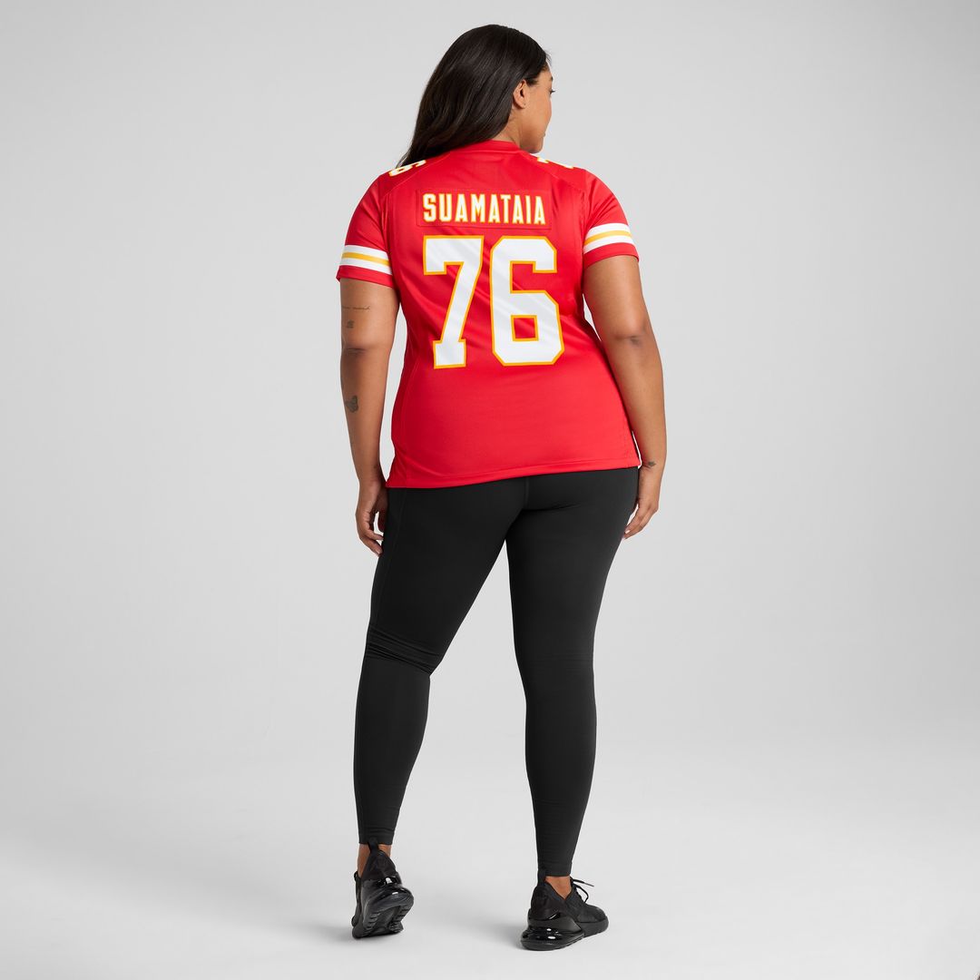 Kingsley Suamataia Kansas City Chiefs Nike Women's Game Jersey - Red