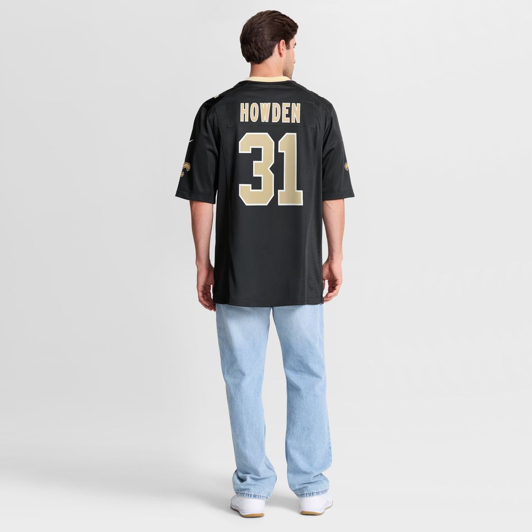 Jordan Howden New Orleans Saints Nike Team Game Jersey - Black