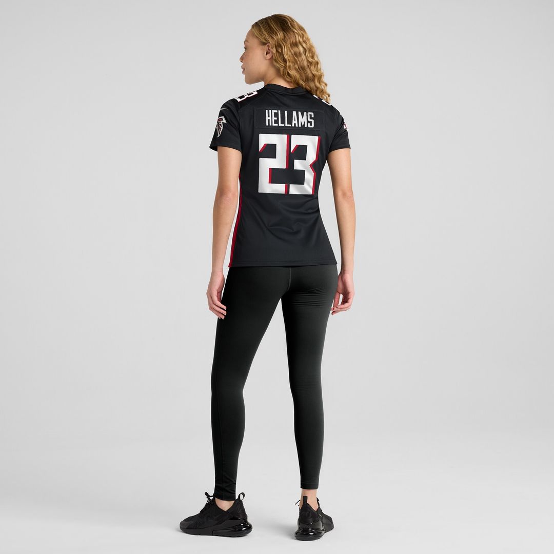 DeMarcco Hellams Atlanta Falcons Nike Women's Game Jersey - Black