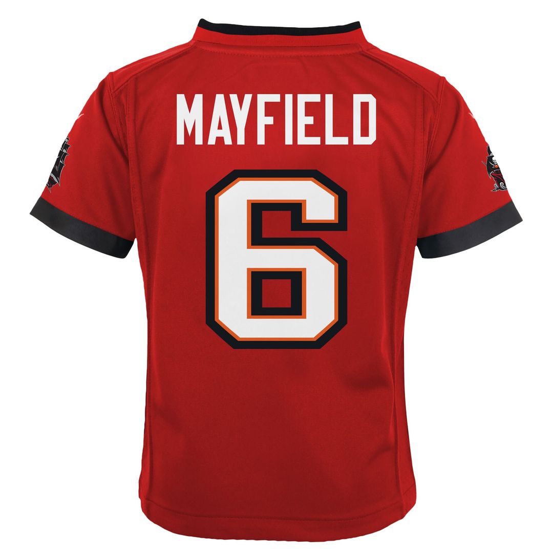 Baker Mayfield '76 Tampa Bay Buccaneers Infant Game Jersey - White