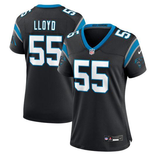 Devin Lloyd Carolina Panthers Nike Women's Team Game Jersey - Black