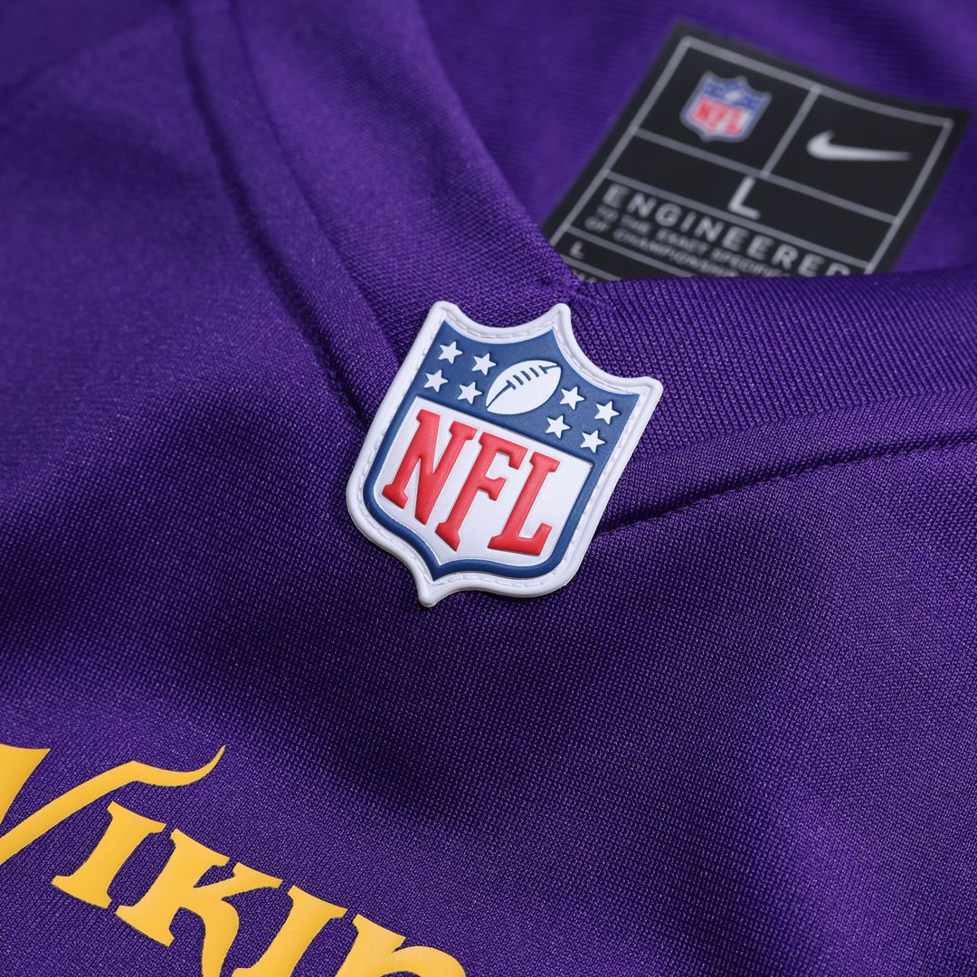 Dwight McGlothern Minnesota Vikings Nike Team Game Jersey -  Purple