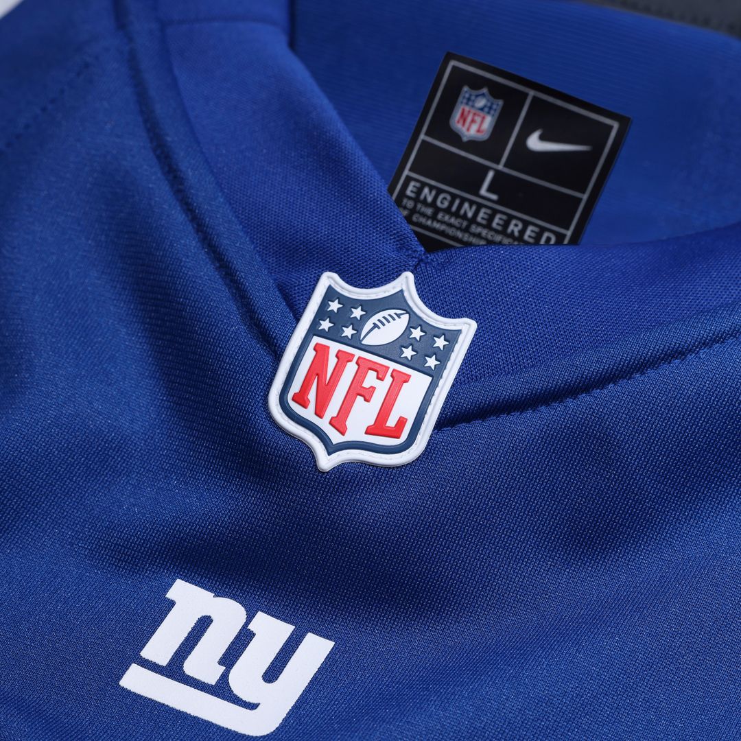Jaxson Dart New York Giants Nike  Game Jersey - White