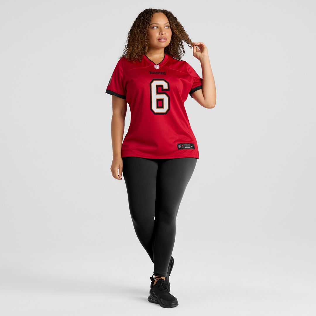 Baker Mayfield Tampa Bay Buccaneers Nike Women's Throwback Game Jersey - Orange