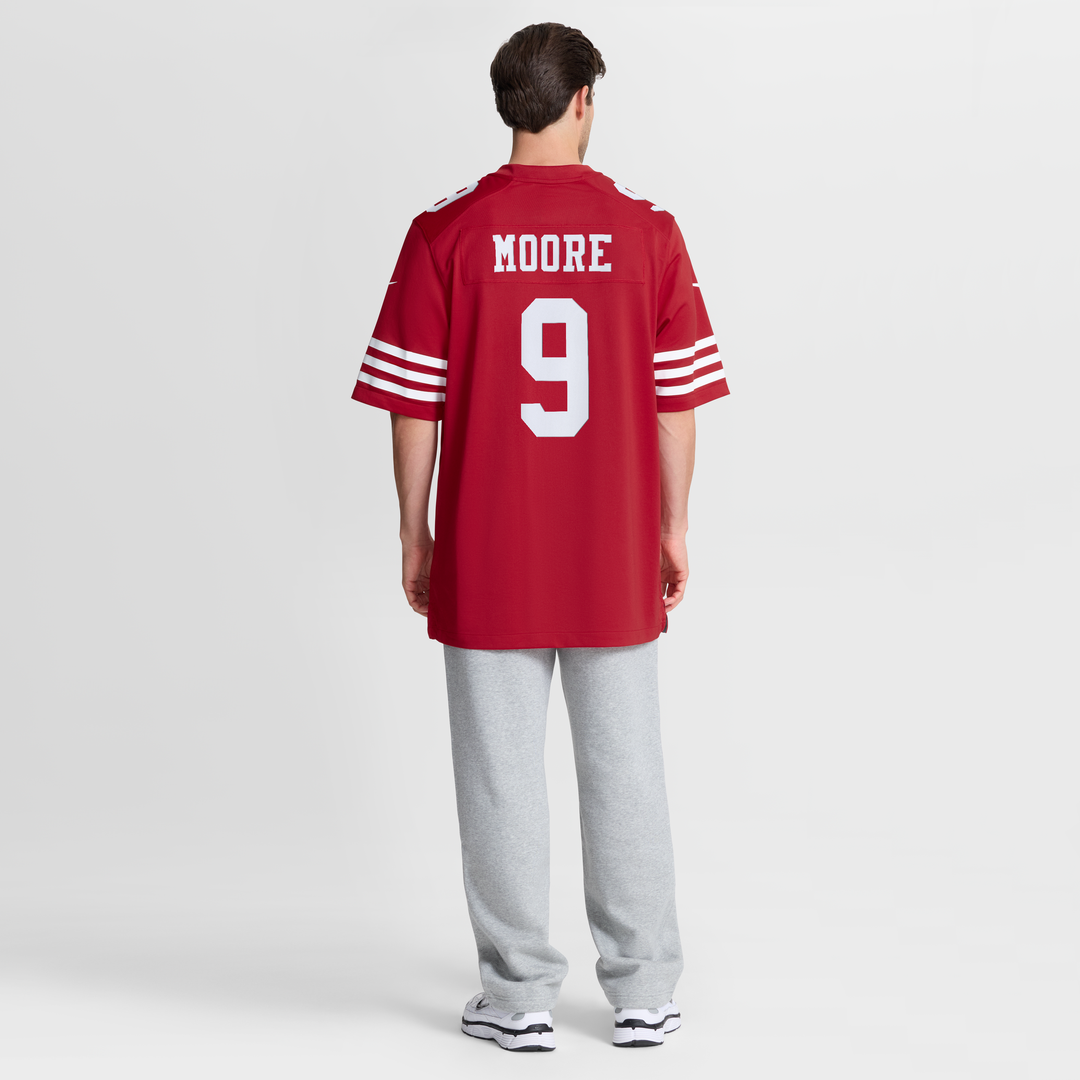 Skyy Moore San Francisco 49ers Nike Team Game Jersey -  Scarlet