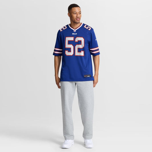 Kaleb Elarms-Orr Buffalo Bills Nike Team Game Jersey - Royal