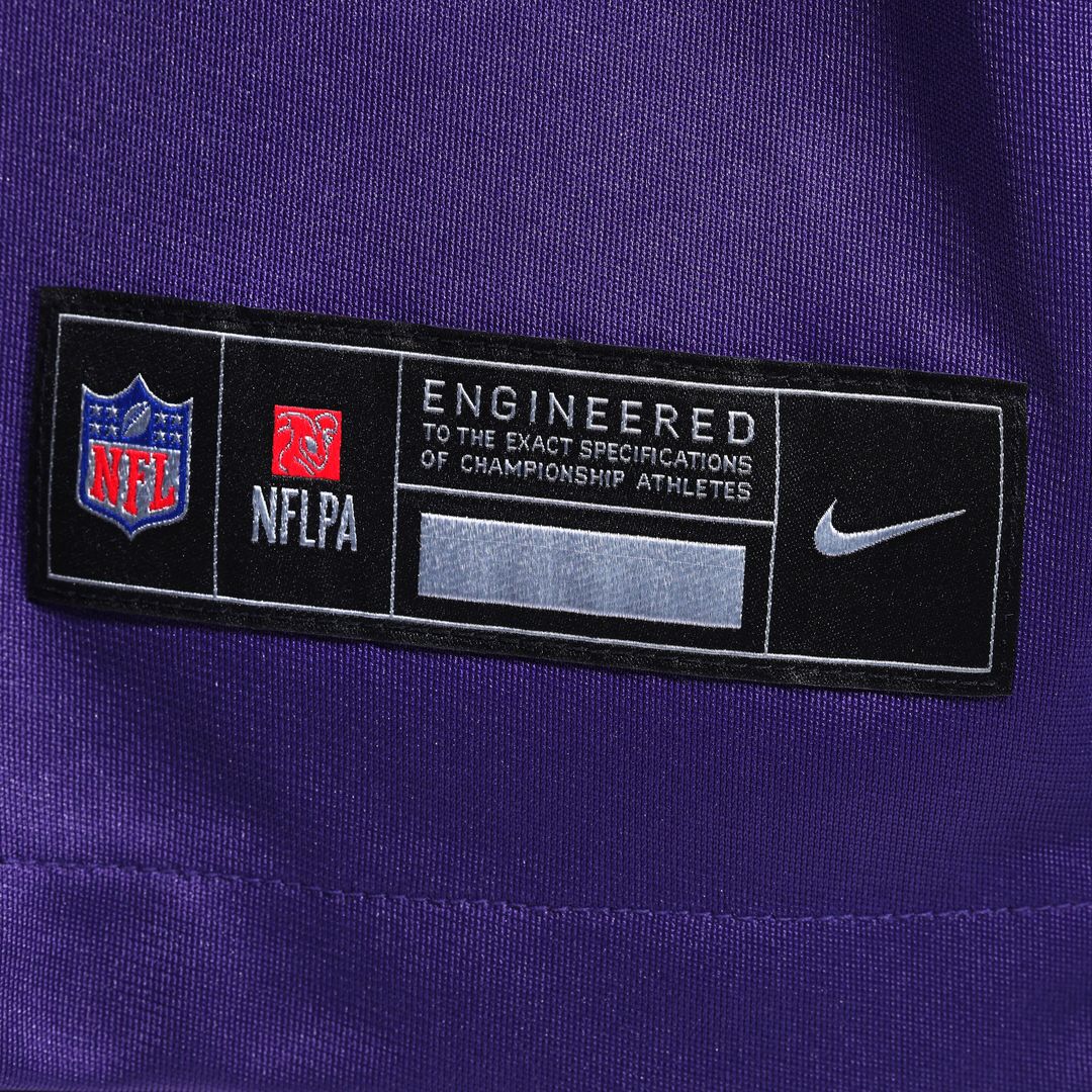 Carson Wentz Minnesota Vikings Nike Team Game Jersey -  Purple