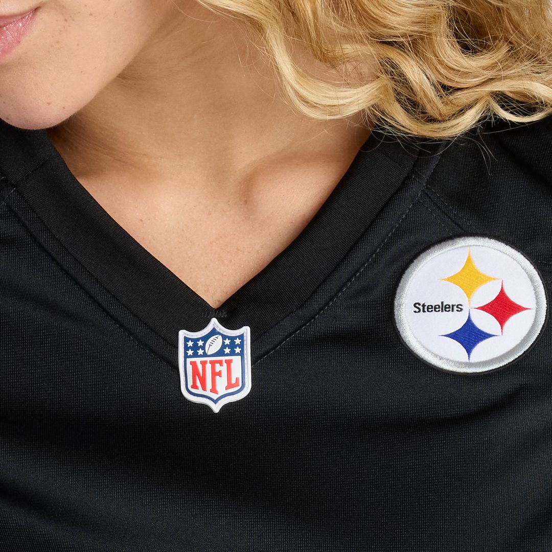 Number 1 Bride Pittsburgh Steelers Nike Women's Game Jersey - Black
