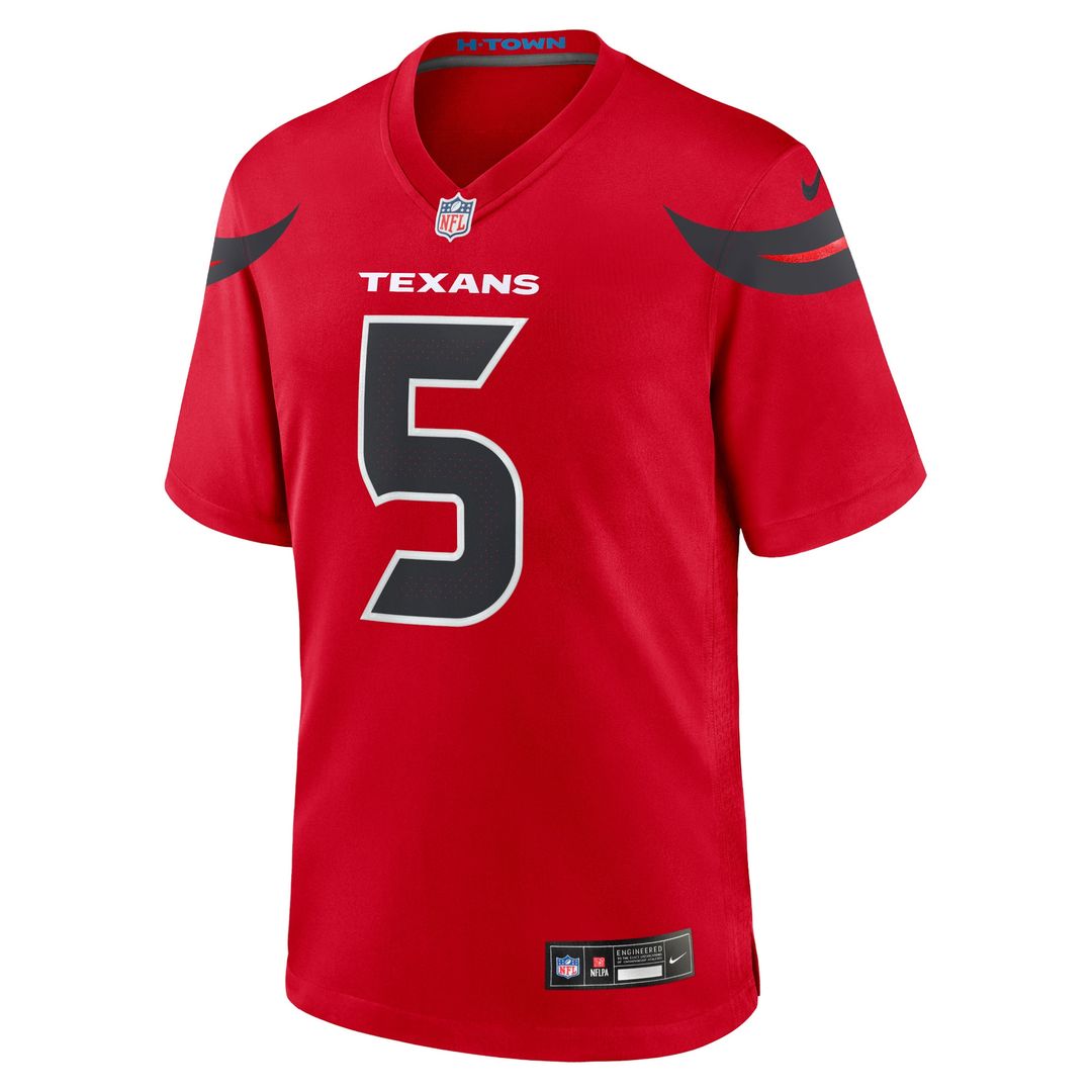 Jalen Pitre Houston Texans Nike Game Jersey - White