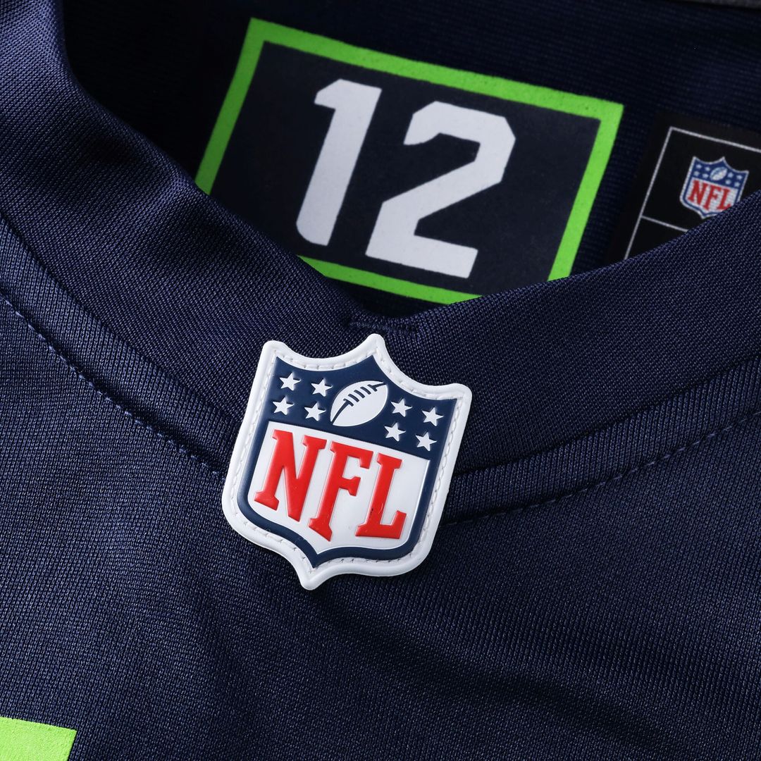 AJ Finley Seattle Seahawks Nike Team Game Jersey -  College Navy