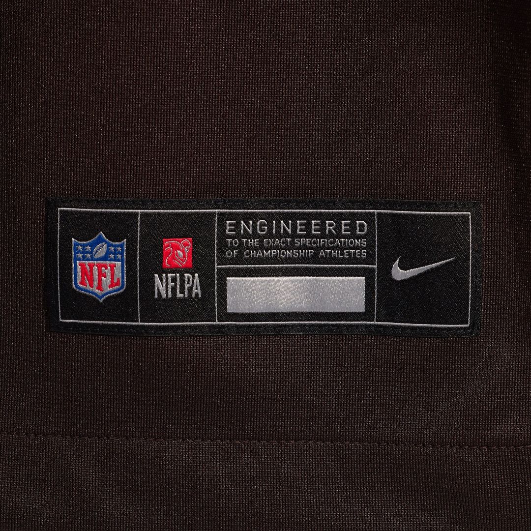 Number 1 Dad Cleveland Browns Nike Game Jersey - Brown