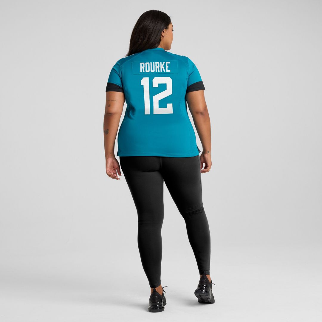 Nathan Rourke Jacksonville Jaguars Nike Women's Team Game Jersey -  Teal