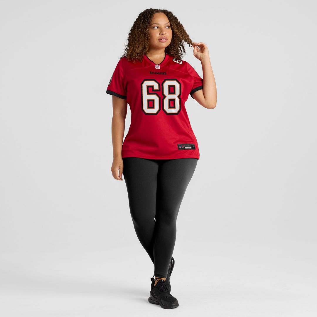 Ben Bredeson Tampa Bay Buccaneers Nike Women's  Game Jersey -  Red