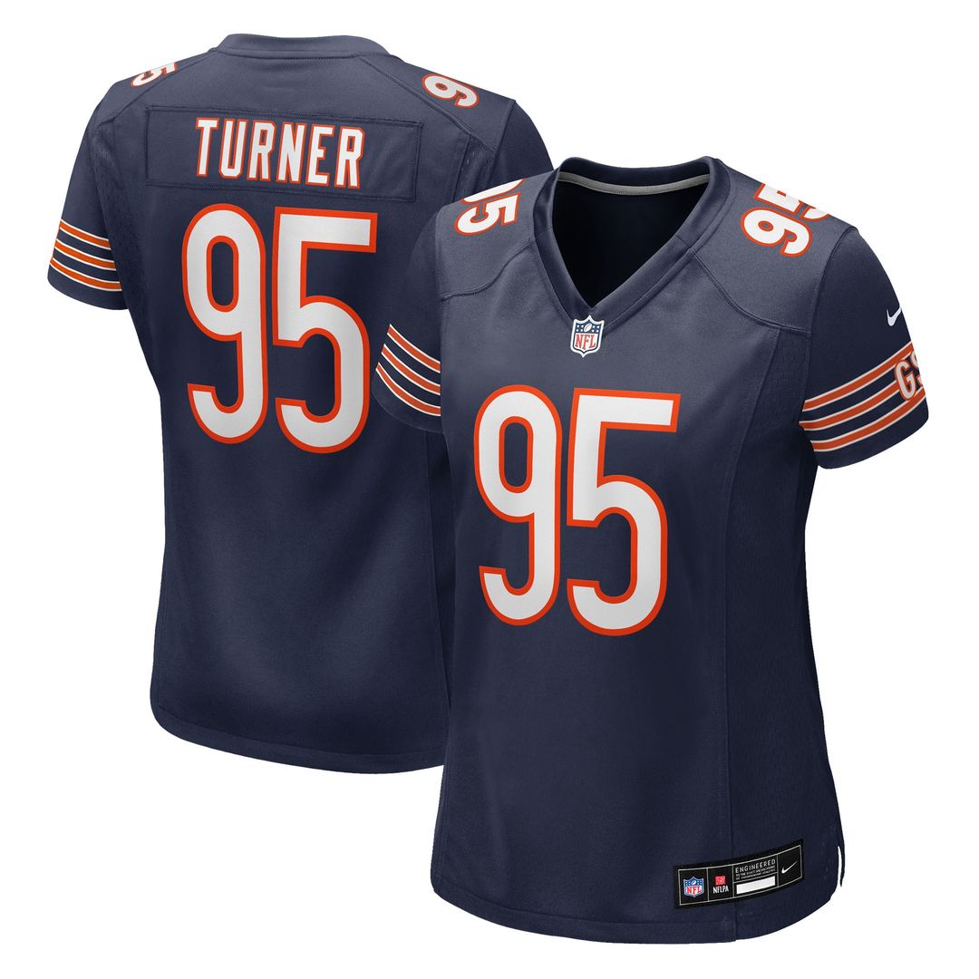 Shemar Turner Chicago Bears Nike Women's Team Game Jersey -  Navy