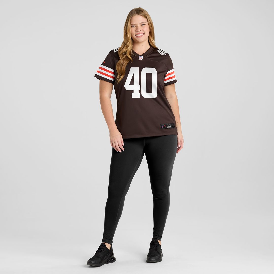 Nathaniel Watson Cleveland Browns Nike Women's  Game Jersey -  Brown