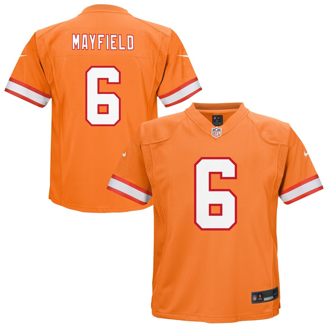 Baker Mayfield '76 Tampa Bay Buccaneers Toddler  Game Jersey - White