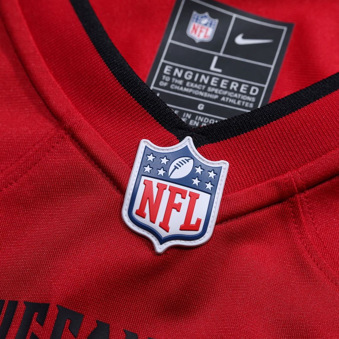 Ben Bredeson Tampa Bay Buccaneers Nike  Game Jersey -  Red