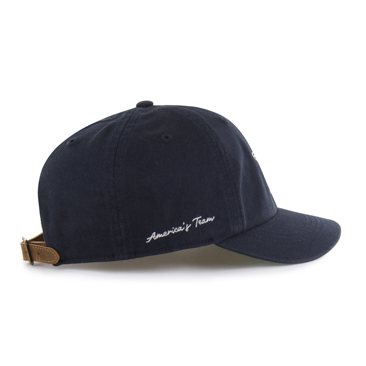 DALLAS COWBOYS CHAIN SIDE STITCH '47 CLEAN UP SHORT VISOR