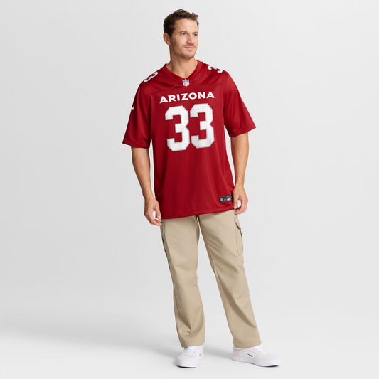 Trey Benson Arizona Cardinals Nike Team Game Jersey -  Cardinal