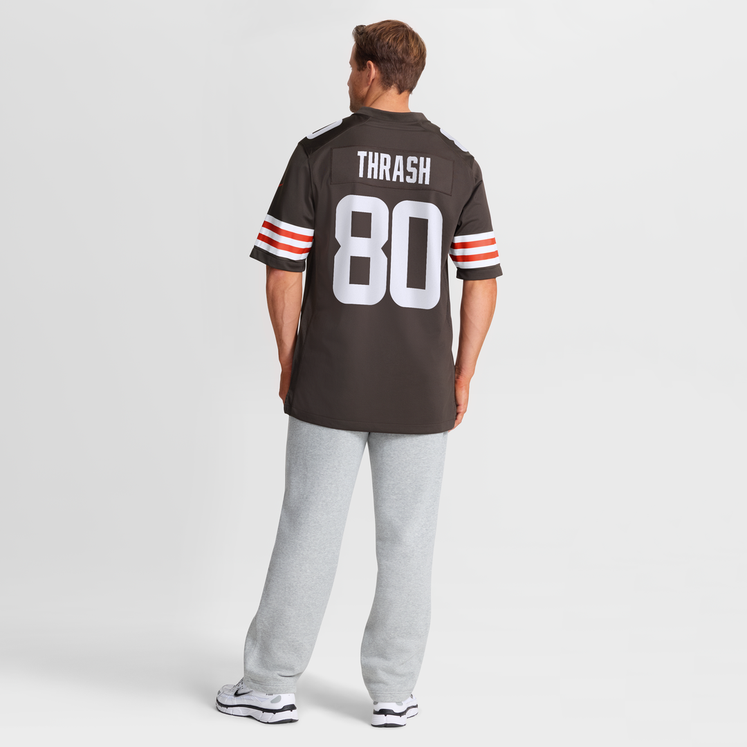 Jamari Thrash Cleveland Browns Nike Team Game Jersey -  Brown