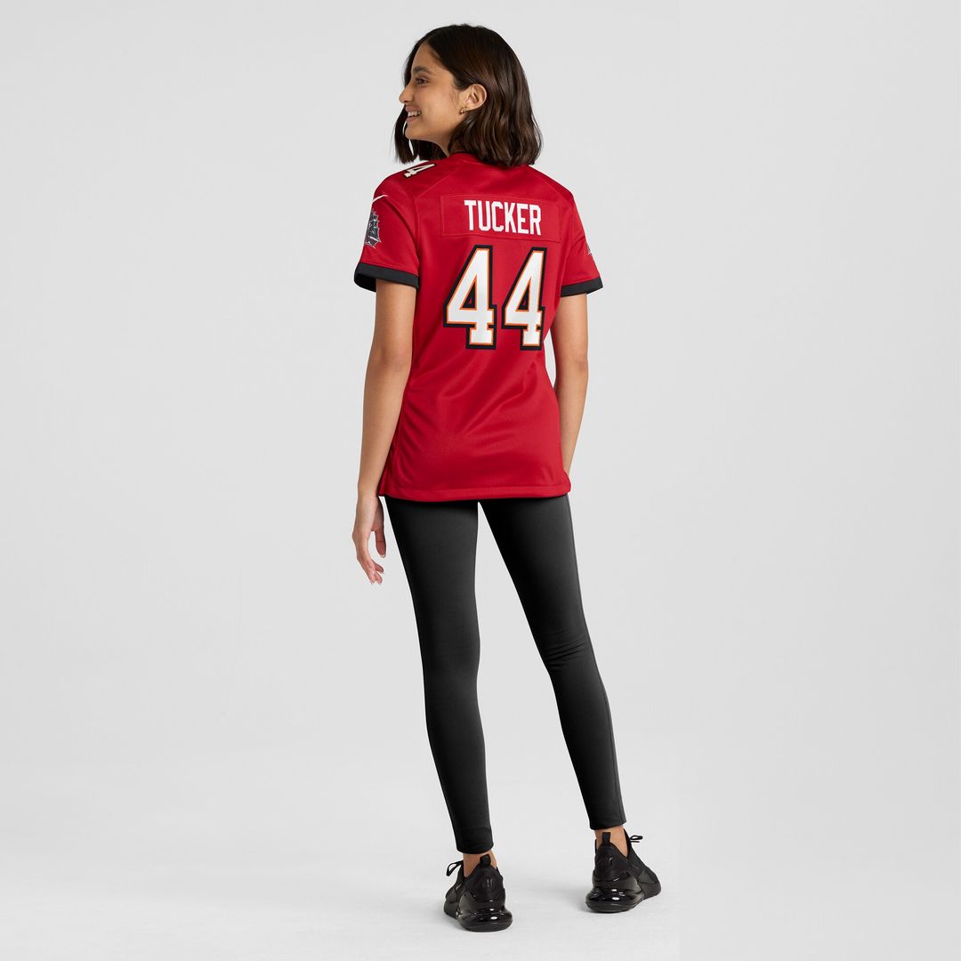 Sean Tucker Tampa Bay Buccaneers Nike Women's  Game Jersey -  Red