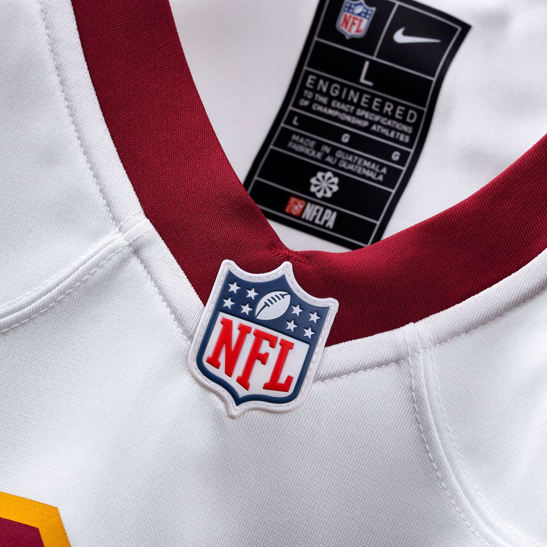 Jacory Croskey-Merritt Washington Commanders Nike Hail Raiser Alternate Game Jersey - Black