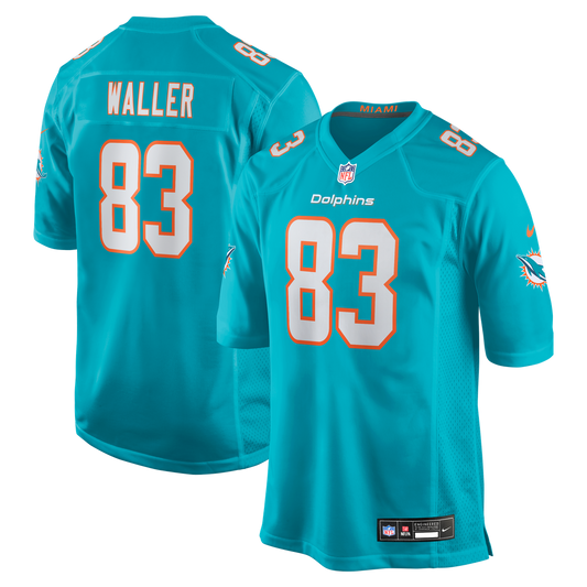 Darren Waller Miami Dolphins Nike Team Game Jersey -  Aqua