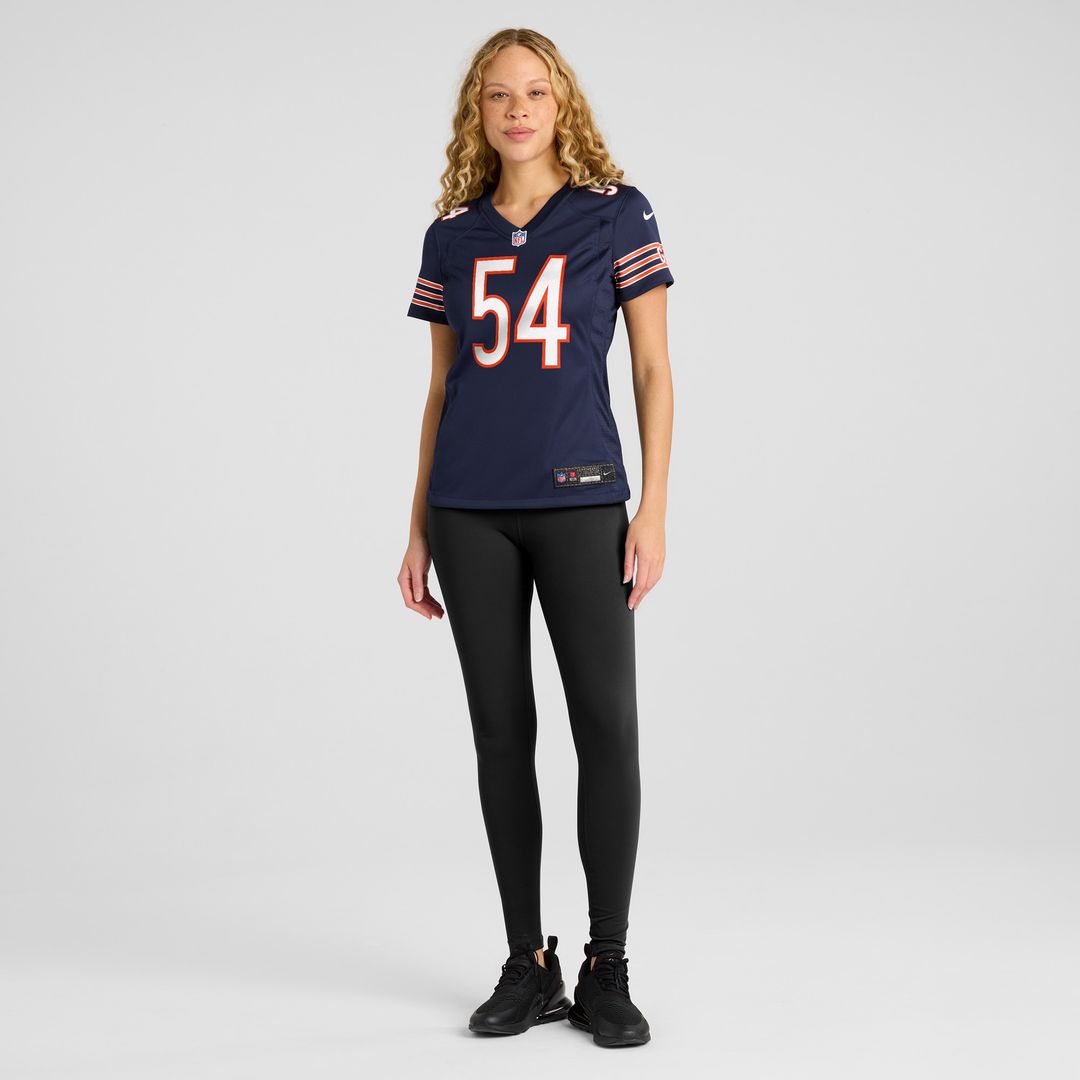 Brian Urlacher Chicago Bears Nike Women's Retired Player Jersey - Orange