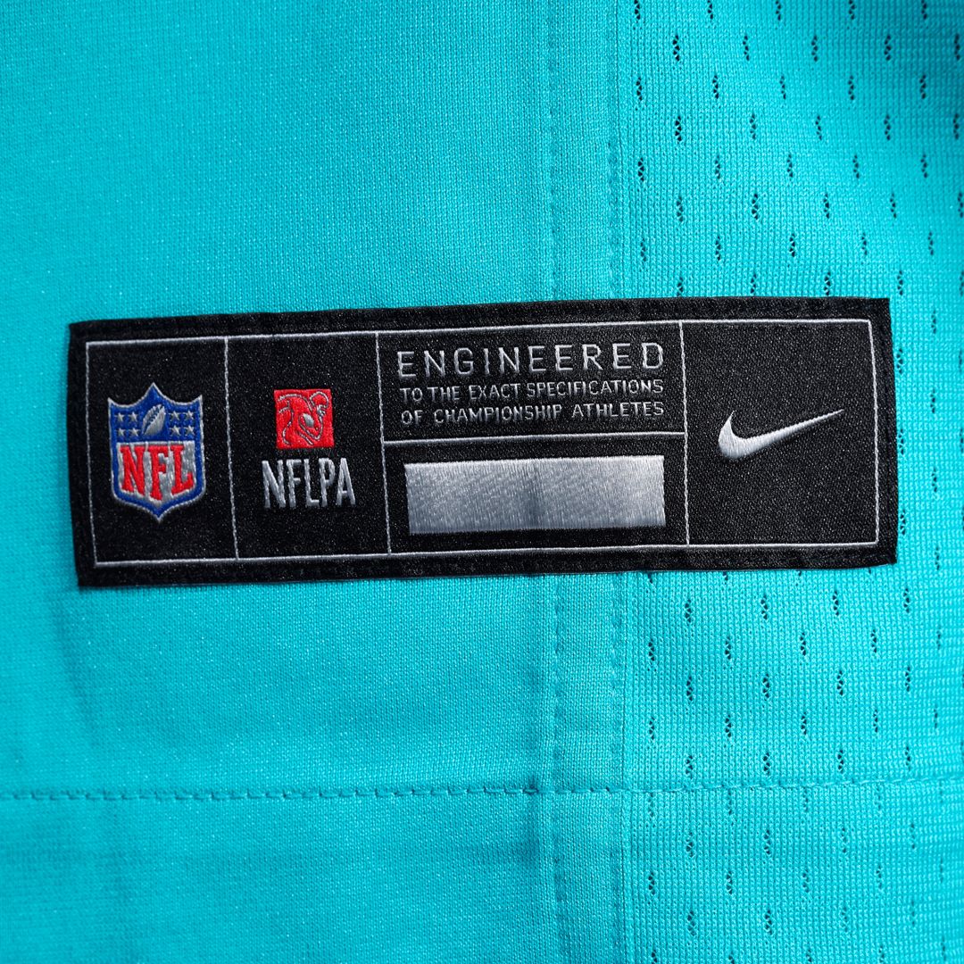 Ifeatu Melifonwu Miami Dolphins Nike Team Game Jersey -  Aqua