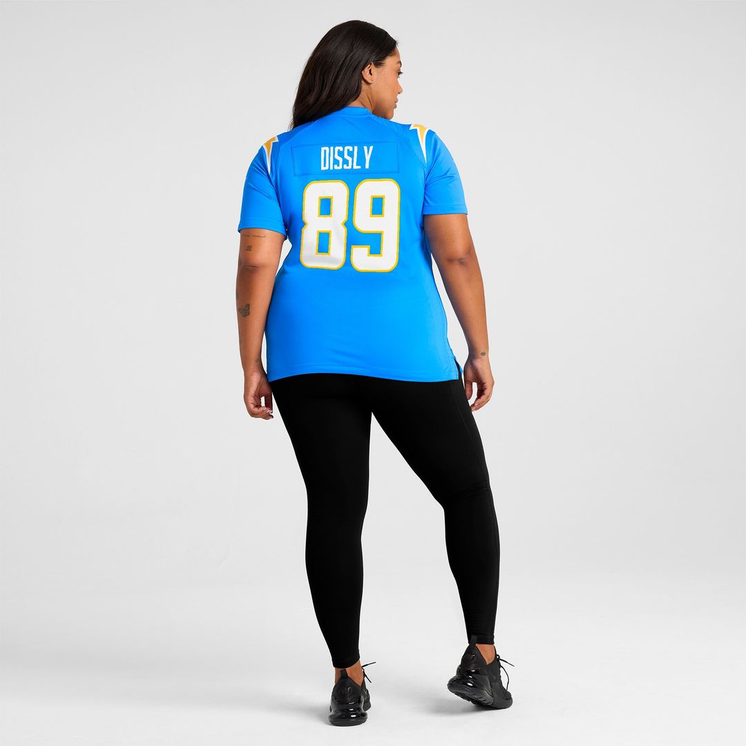 Will Dissly Los Angeles Chargers Nike Women's Team Game Jersey -  Powder Blue